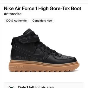 Air Force 1 GTX Boots- Size 9.5 Mens